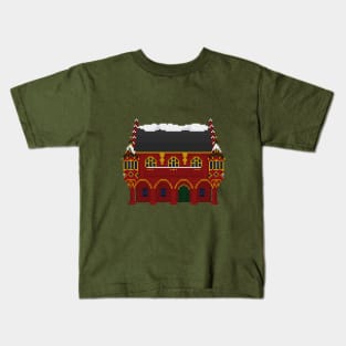 Historical Merchants' Hall Pixel Art Kids T-Shirt